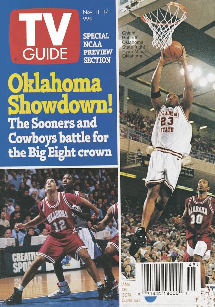 TV Guide cover - Ryan Minor, Chianti Roberts - November 11, 1995