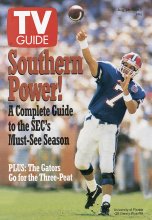 TV Guide cover - Danny Wuerffell - August 26, 1995