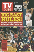 TV Guide cover - Ray Allen, Kerry Kittles, John Wallace - November 11, 1995