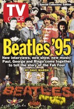 TV Guide cover - George Harrison, John Lennon, Paul McCartney, Ringo Starr - November 18, 1995