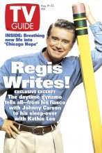 TV Guide cover - Regis Philbin - August 19, 1995