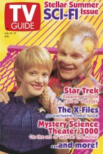 TV Guide cover - Jennifer Lien, Ethan Phillips - July 15, 1995