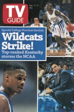 TV Guide cover - Tony Delk, Rick Pitino, Antoine Walker - November 11, 1995