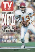 TV Guide cover - Steve Bono - September 2, 1995