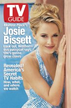 TV Guide cover - Josie Bissett - July 29, 1995