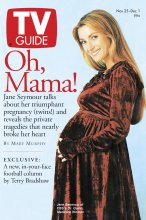 TV Guide cover - Jane Seymour - November 25, 1995