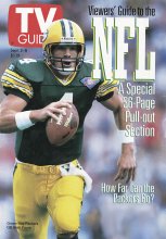 TV Guide cover - Brett Favre - September 2, 1995