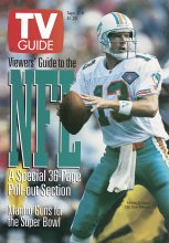 TV Guide cover - Dan Marino - September 2, 1995