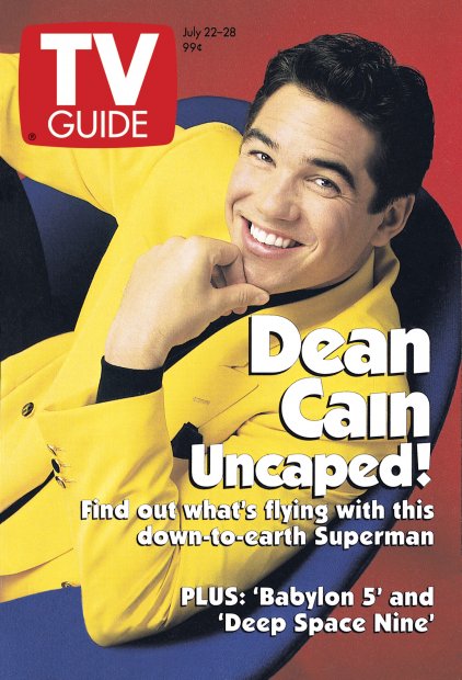 TV Guide cover - Dean Cain - July 22, 1995