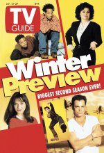 TV Guide cover - Delta Burke, Julia Campbell, Richard Grieco, John Leguizamo, Marlon Wayans, Shawn Wayans - January 21, 1995
