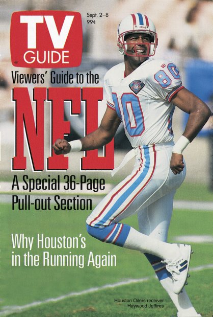 TV Guide cover - Haywood Jeffries - September 2, 1995