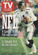 TV Guide cover - Jeff George - September 2, 1995