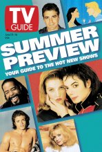 TV Guide cover - David Charvet, George Clooney, Michael Jackson, Barbara Mandrell, Pocahontas, Lisa Marie Presley, Barry White - June 10, 1995