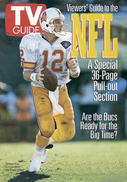 TV Guide cover - Trent Dilfer - September 2, 1995