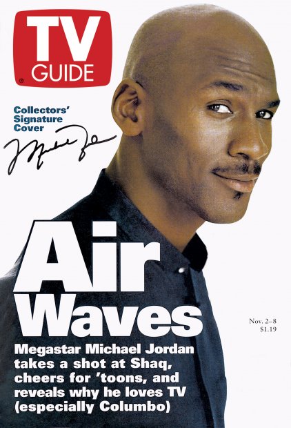 TV Guide cover - Michael Jordan - November 2, 1996