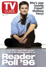 TV Guide cover - Matthew Perry - August 17, 1996