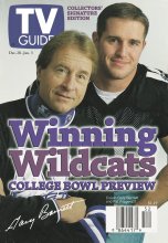TV Guide cover - Gary Barnett, Pat Fitzgerald - December 28, 1996