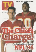 TV Guide cover - Steve Bono, Neil Smith - August 31, 1996