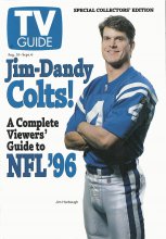 TV Guide cover - Jim Harbaugh - August 31, 1996