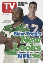 TV Guide cover - Dave Brown, Hugh Douglas - August 31, 1996