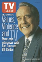 TV Guide cover - Bob Dole - October 19, 1996