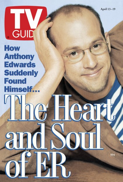 TV Guide cover - Anthony Edwards - April 13, 1996