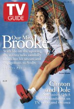 TV Guide cover - Brooke Shields - October 19, 1996