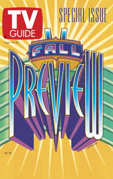 TV Guide cover - Fall Preview - September 14, 1996