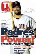 TV Guide cover - Ken Caminiti - September 28, 1996