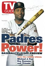 TV Guide cover - Tony Gwynn - September 28, 1996