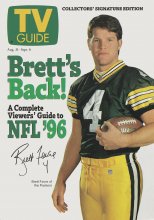 TV Guide cover - Brett Favre - August 31, 1996