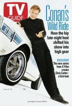 TV Guide cover - Conan O'Brien - June 22, 1996
