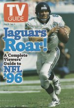 TV Guide cover - Mark Brunell - August 31, 1996