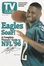 TV Guide cover - Ricky Watters - August 31, 1996