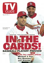 TV Guide cover - Andy Benes, Ozzie Smith - September 28, 1996