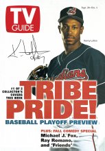 TV Guide cover - Kenny Lofton - September 28, 1996