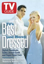TV Guide cover - Dean Cain, Jennie Garth - August 3, 1996