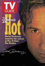 TV Guide cover - David Duchovny - December 21, 1996