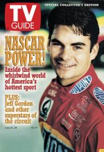 TV Guide cover - Jeff Gordon - June 22, 1996