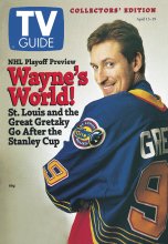 TV Guide cover - Wayne Gretzky - April 13, 1996