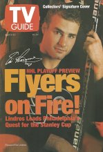 TV Guide cover - Eric Lindros - April 5, 1997