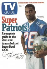 TV Guide cover - Curtis Martin - January 25, 1997