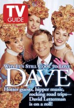TV Guide cover - David Letterman - February 15, 1997
