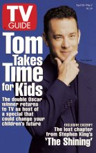 TV Guide cover - Tom Hanks - April 26, 1997