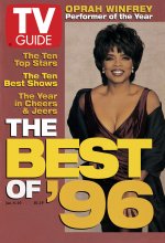TV Guide cover - Oprah Winfrey - January 4, 1997