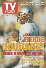 TV Guide cover - Ryan Leaf - December 27, 1997