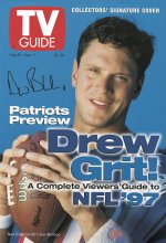 TV Guide cover - Drew Bledsoe - August 30, 1997