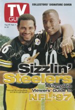 TV Guide cover - Jerome Bettis, Kordell Stewart - August 30, 1997