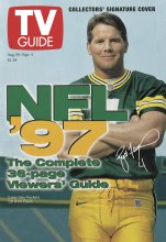 TV Guide cover - Brett Favre - August 30, 1997