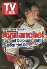 TV Guide cover - Patrick Roy - April 5, 1997
